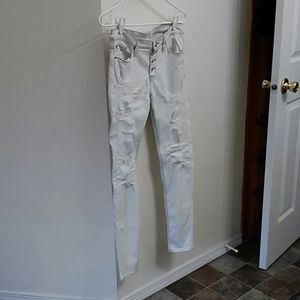 Hudson Ciara Skinny Jeans with Exposed Buttons